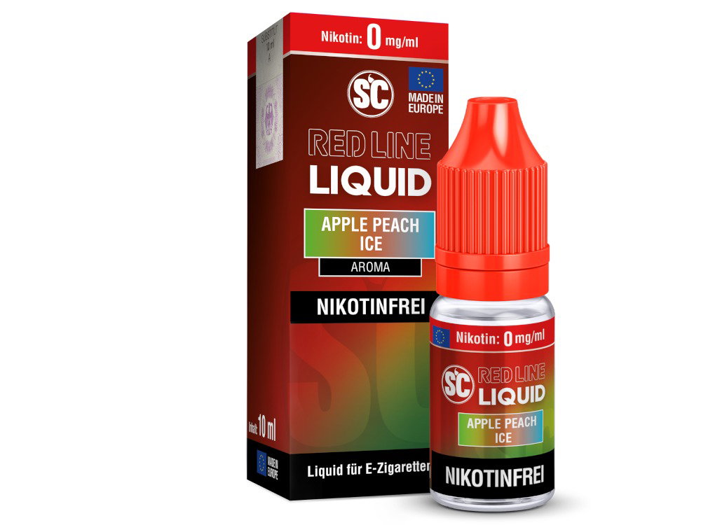 SC Red Line Apple Peach Ice Nikotinsalz