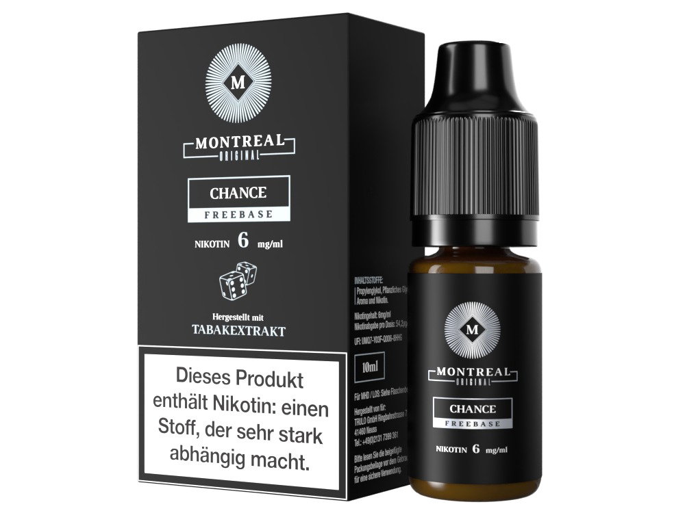 Montreal Original E-Liquid Chance 6 mg/ml