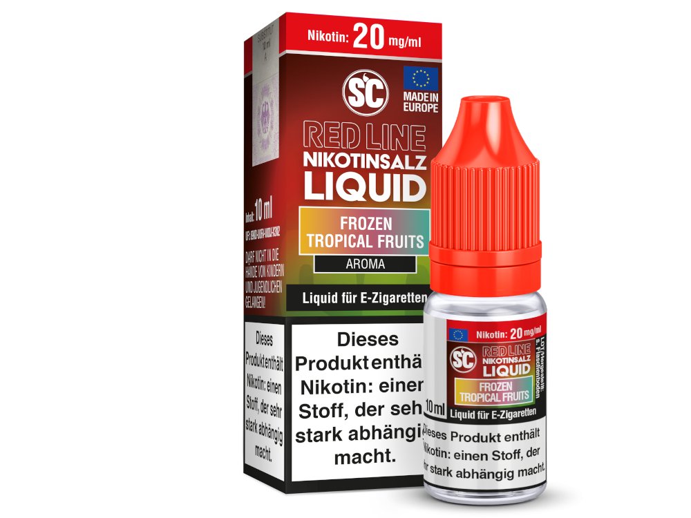 SC Red Line Frozen Tropical Fruits Nikotinsalz 20 mg/ml