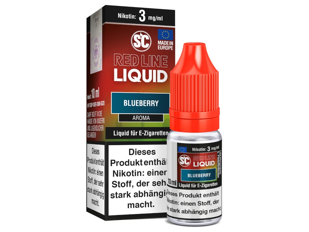 SC Red Line Nikotin Blueberry 3 mg/ml