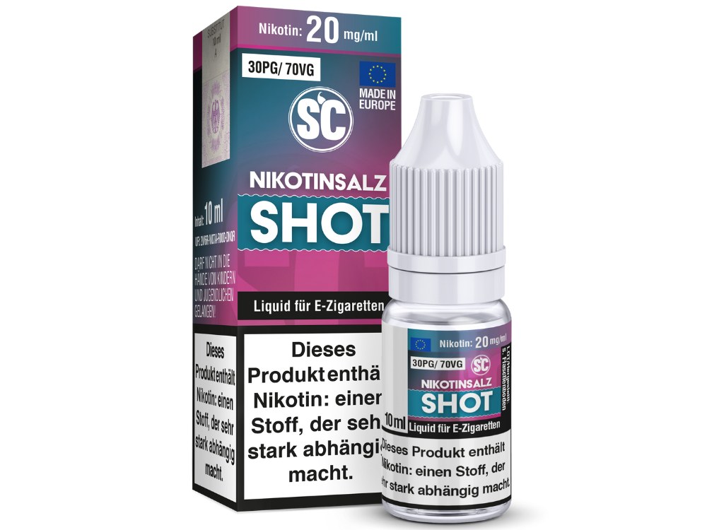SC Nikotinsalz Shot 20 mg/ml 30PG / 70VG