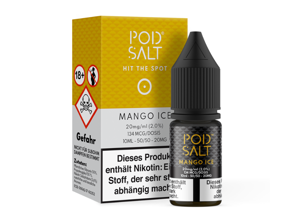 Pod Salt Mango Ice Nikotinsalz-Liquid 20 mg/ml
