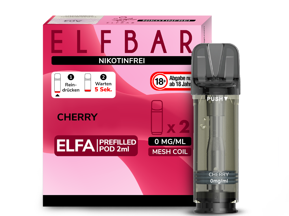 Elfbar Elfa Pod 20 mg/ml Prefilled Cherry