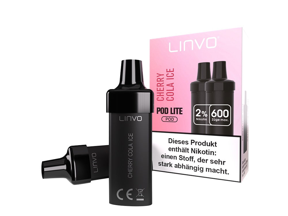 Linvo Pod Lite Cartridge Prefilled Cherry Cola Ice 20 mg/ml