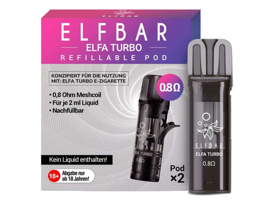 Elfbar Elfa Turbo 0,8 Ohm Pod