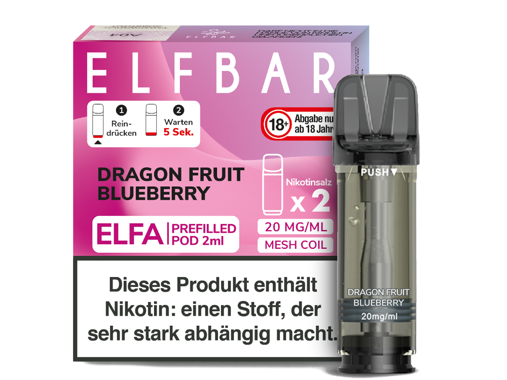 Elfbar Elfa Pod 20mg/ml (2 Stück) - Prefilled