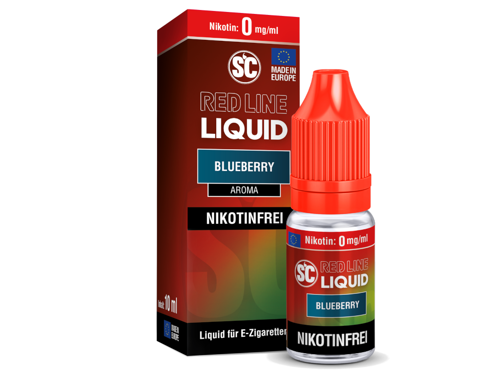 SC Red Line Blueberry Nikotinsalz-Liquid