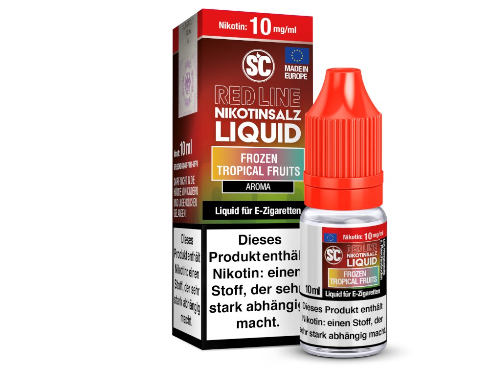 SC Red Line Frozen Tropical Fruits Nikotinsalz 10 mg/ml