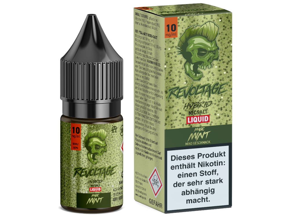 Revoltage Tobacco Gold Hybrid-Nikotinsalz-Liquid Magic Mint