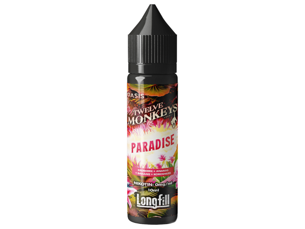 Twelve Monkeys Longfill 10 ml Paradise