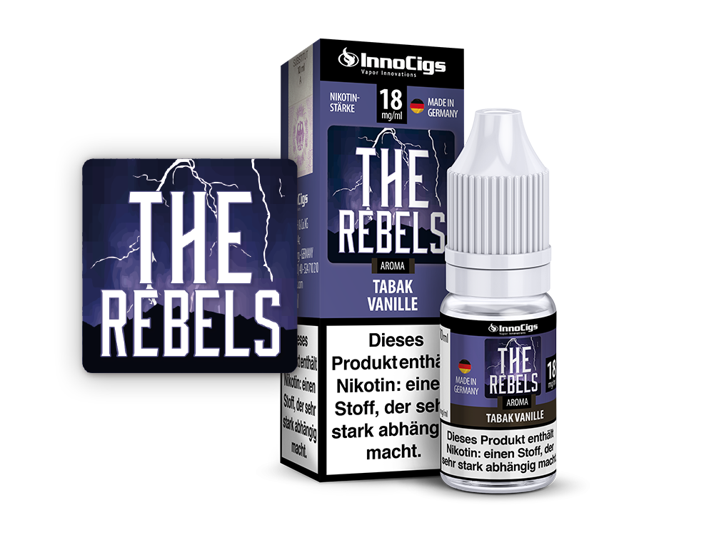 The Rebels Tabak Vanille Aroma E-Liquid