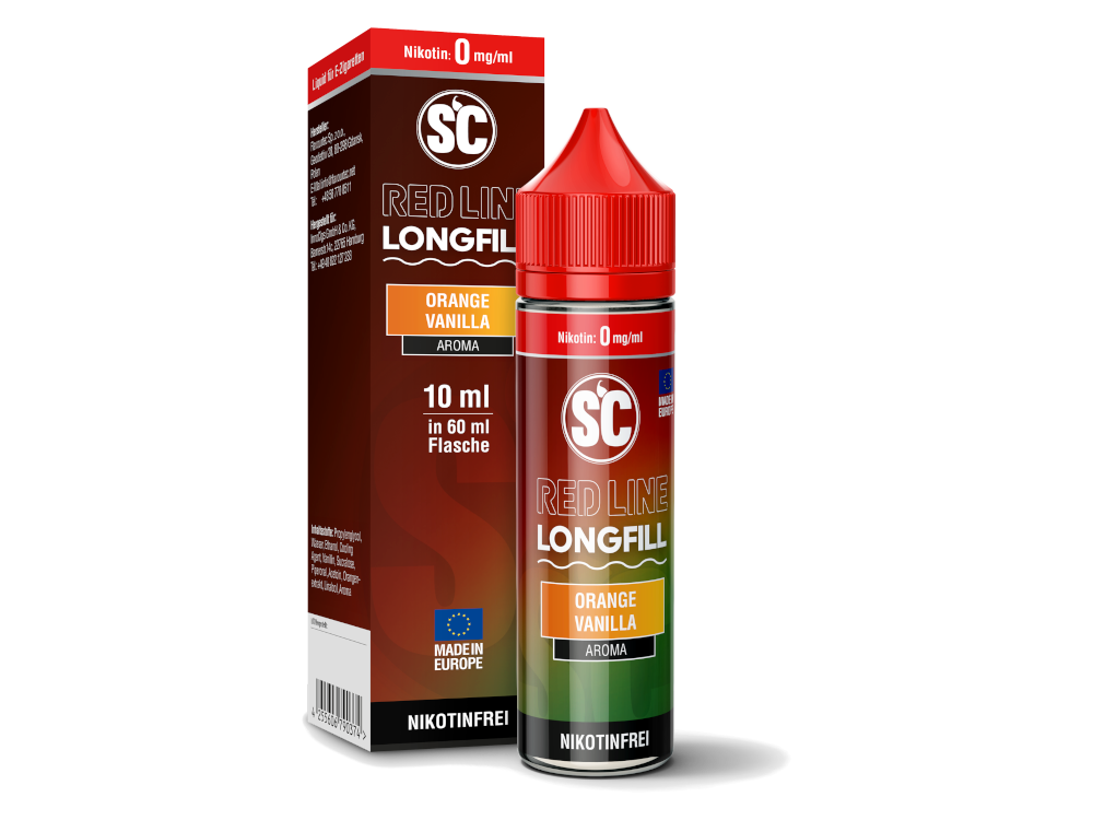 SC Red Line Longfill 10 ml Orange Vanilla