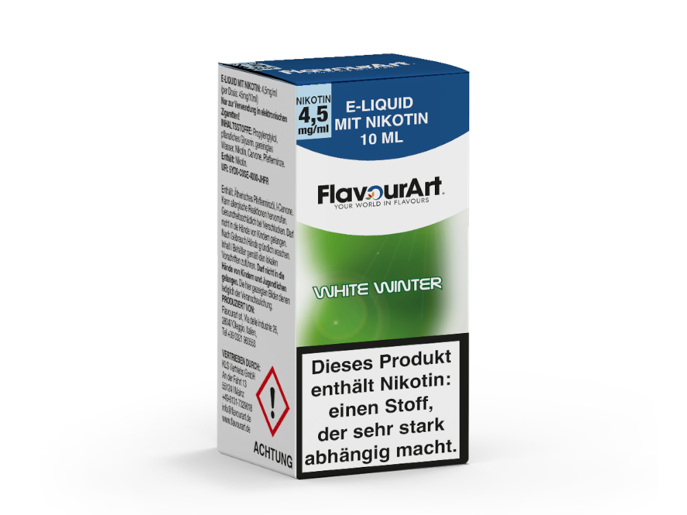FlavourArt E-Liquid White Winter 4,5 mg/ml