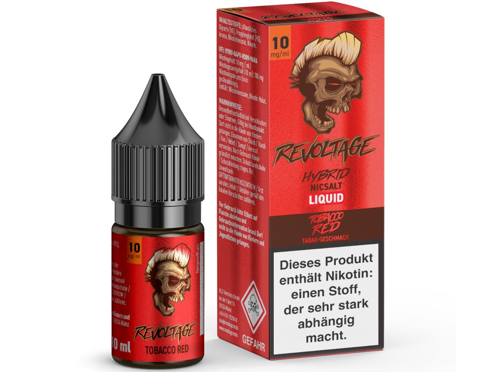 Revoltage Hybrid-Nikotinsalz-Liquid Tobacco Red