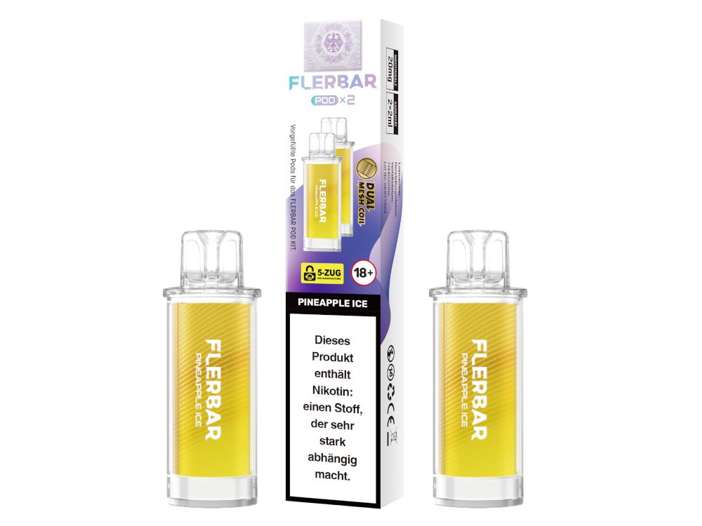 Flerbar POD Prefilled Pineapple Ice