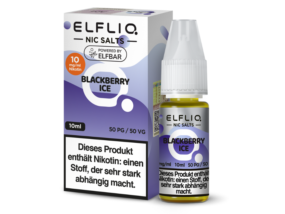 ELFLIQ Blackberry Ice Nikotinsalz-Liquid