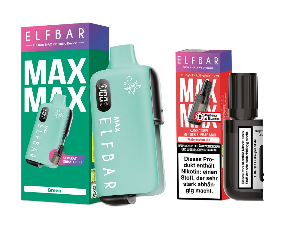 Elfbar Max Set inkl. Liquid Pod
