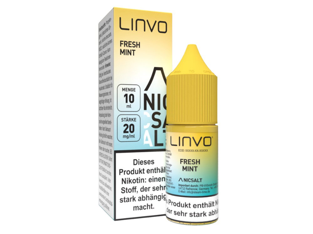 Linvo Nikotinsalz-Liquid Fresh Mint