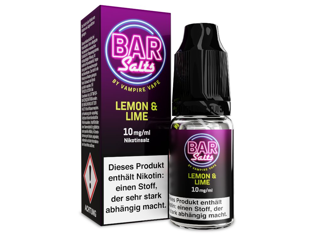 Vampire Vape Bar Salts Nikotinsalz-Liquid Lemon Lime 5 mg/ml