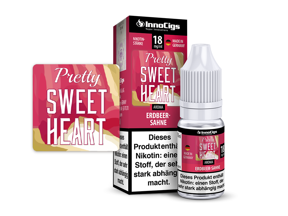 Pretty Sweetheart Sahne-Erdbeer Aroma E-Liquid