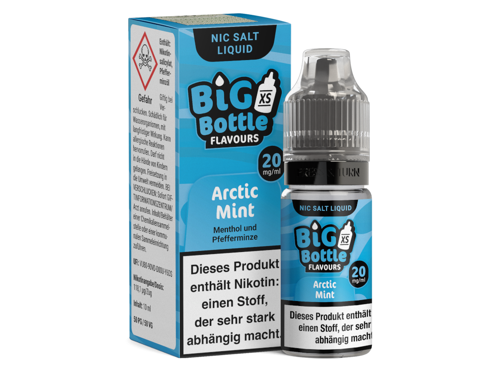 Big Bottle Artic Mint Nikotinsalz-Liquid 20 mg/ml