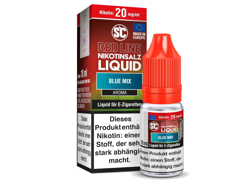 SC Red Line Blue Mix Nikotinsalz-Liquid