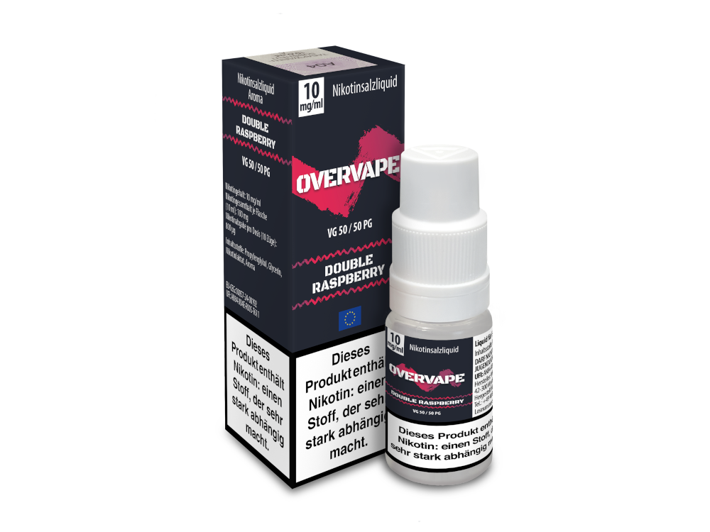Overvape - Nikotinsalz Liquid - Double Raspberry