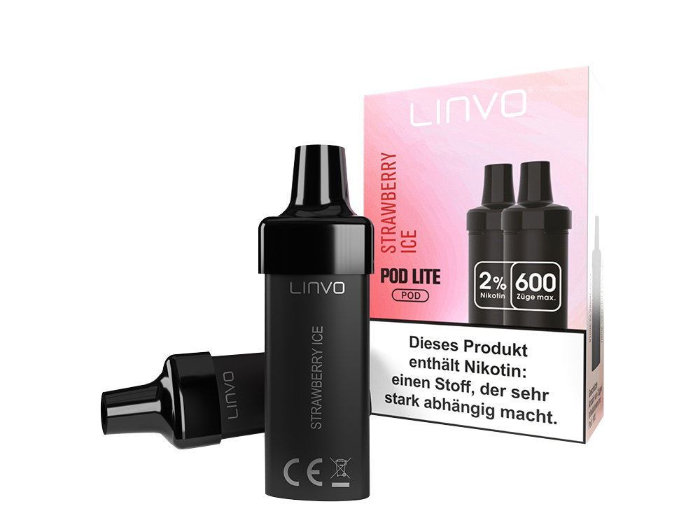 Linvo Pod Lite Cartridge Prefilled Strawberry Ice 20 mg/ml