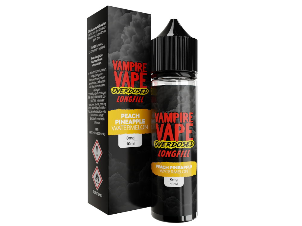 Vampire Vape Overdosed Aroma 10 ml Peach Pineapple Watermelon
