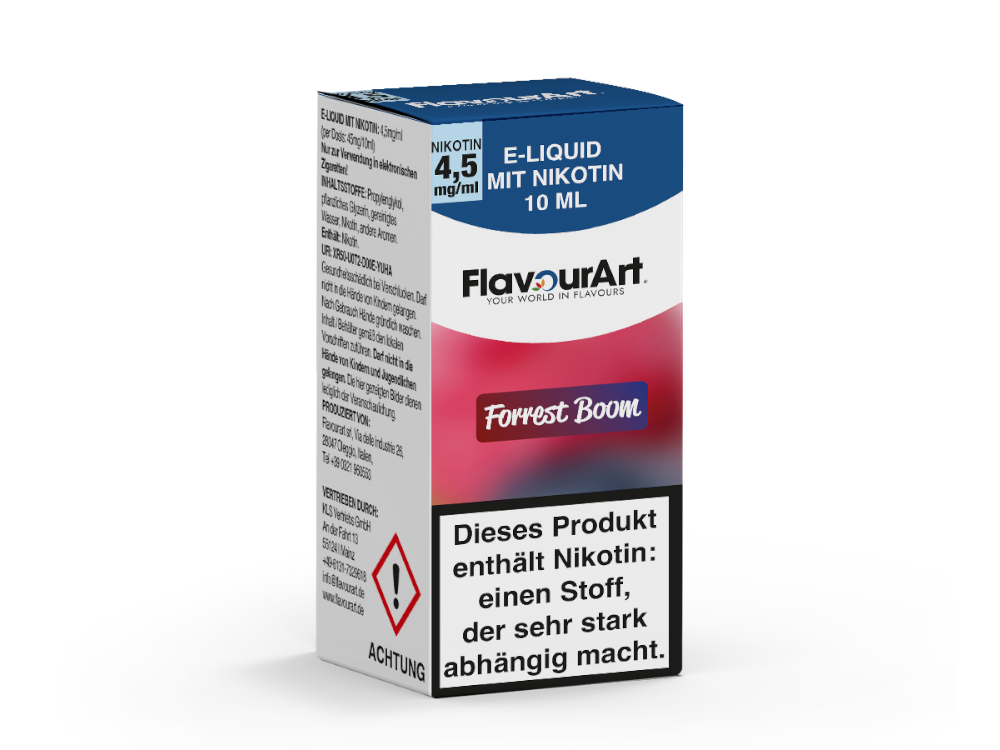 FlavourArt E-Liquid Forrest Boom 4,5 mg/ml