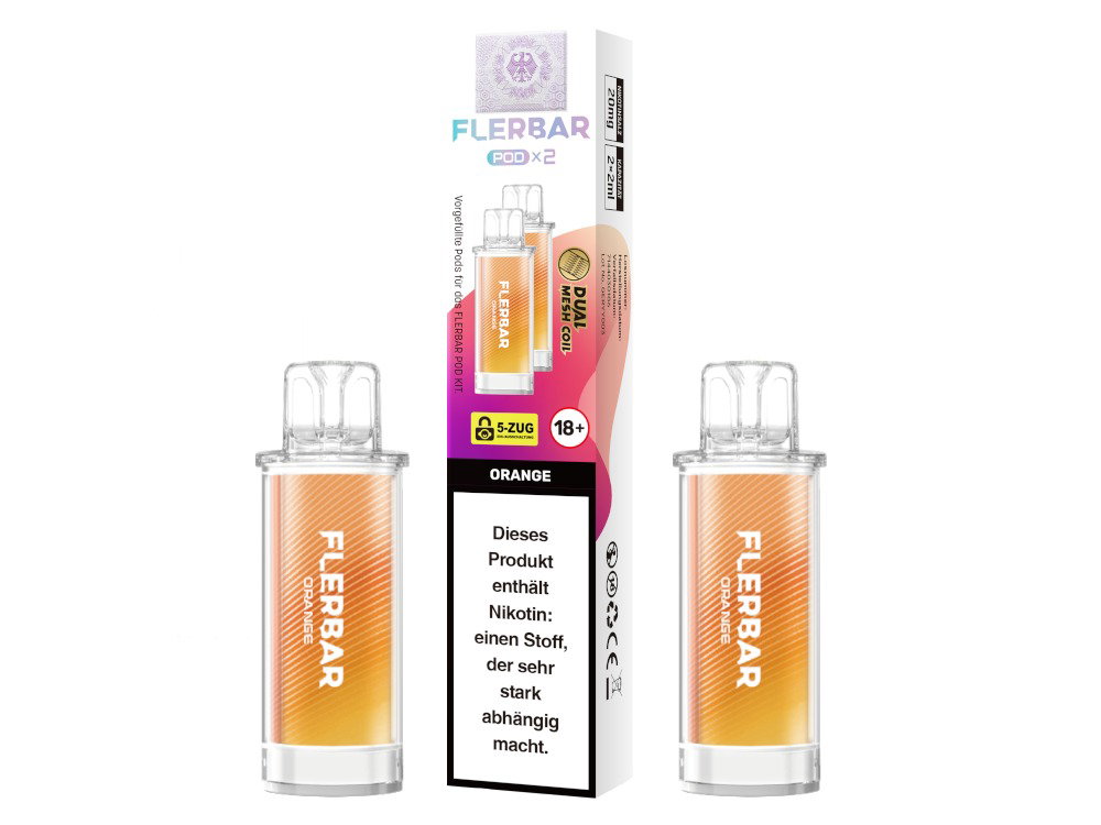 Flerbar POD Prefilled Orange