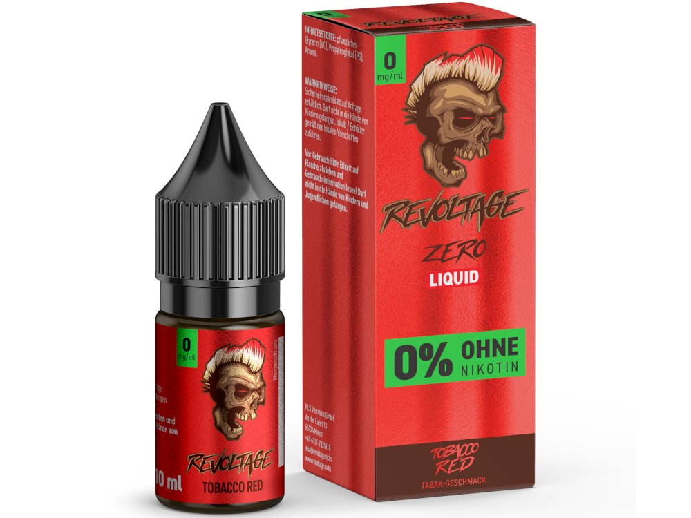 Revoltage Hybrid-Nikotinsalz-Liquid Tobacco Red 0 mg/ml