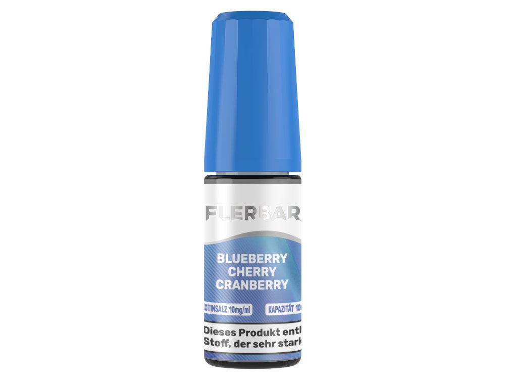 Flerbar Liquid Nikotinsalz-Liquid Blueberry Cherry Cranberry 10 mg/ml