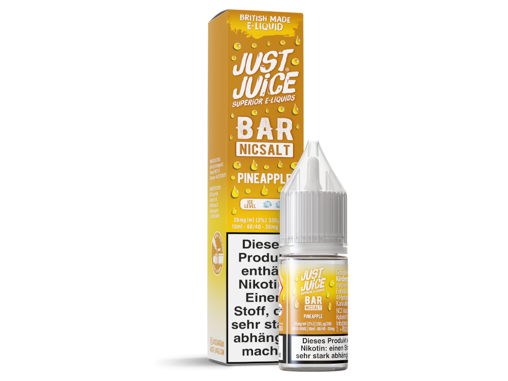 Just Juice Bar Nikotinsalz-Liquid Pineapple