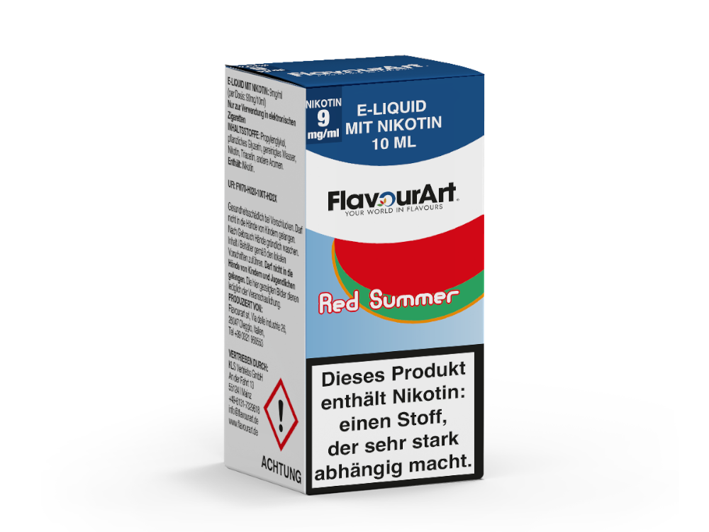 FlavourArt E-Liquid Red Summer 9 mg/ml