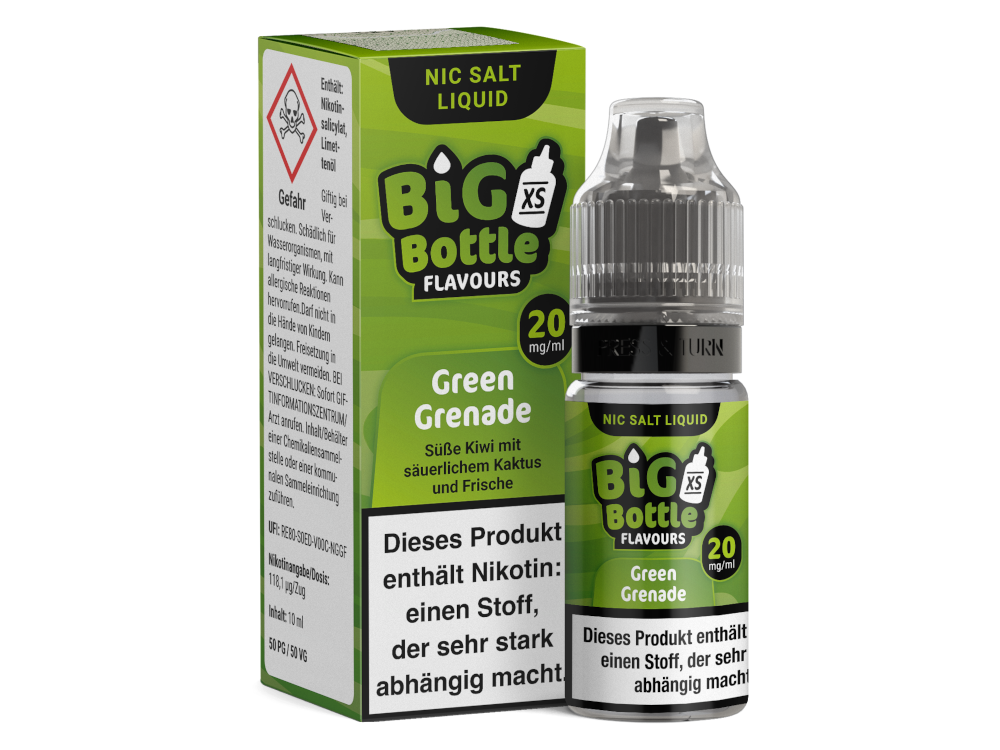 Big Bottle Green Grenade Nikotinsalz-Liquid 20 mg/ml