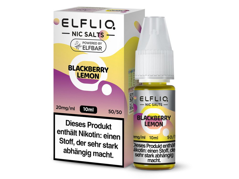 ELFLIQ Blackberry Lemon Nikotinsalz-Liquid 20 mg/ml