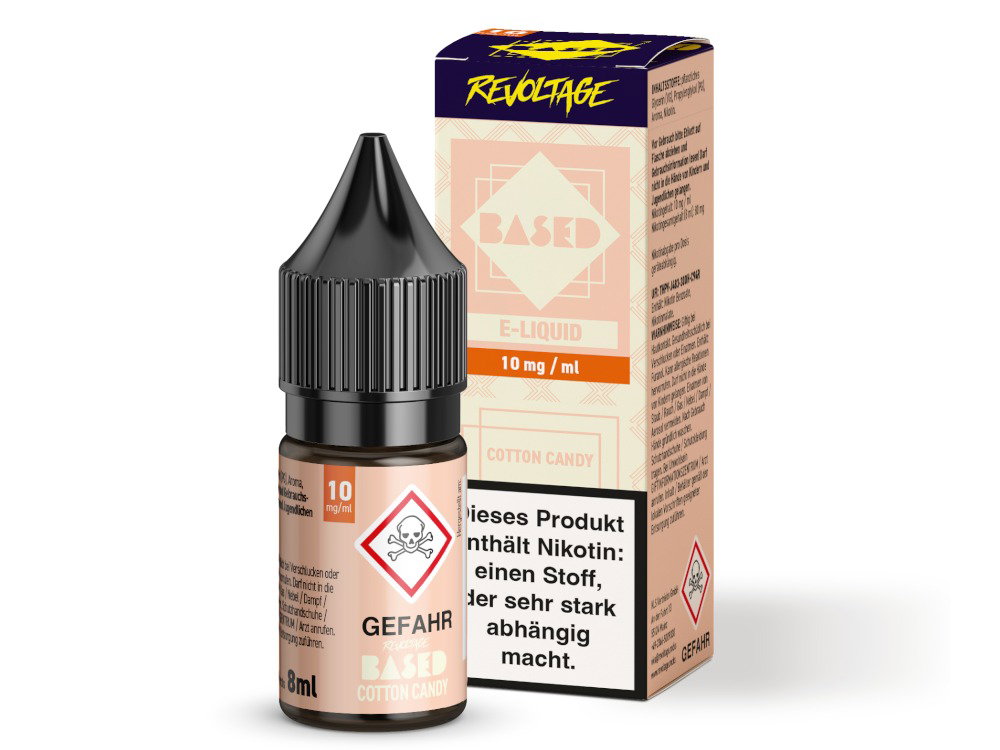 Revoltage BASED Hybrid-Nikotinsalz-Liquid Cotton Candy