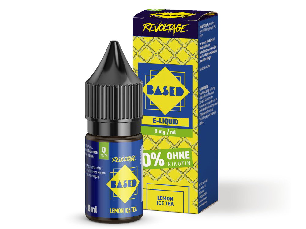 Revoltage BASED Hybrid-Nikotinsalz-Liquid Lemon Ice Tea