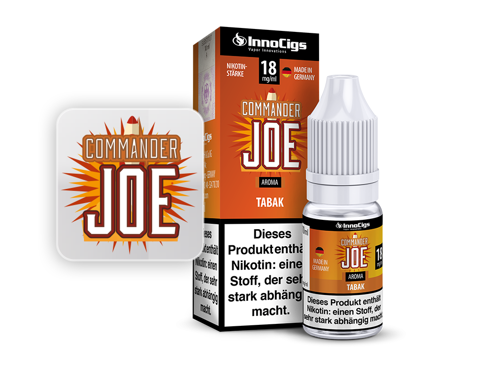 Commander Joe Tabak Aroma E-Liquid
