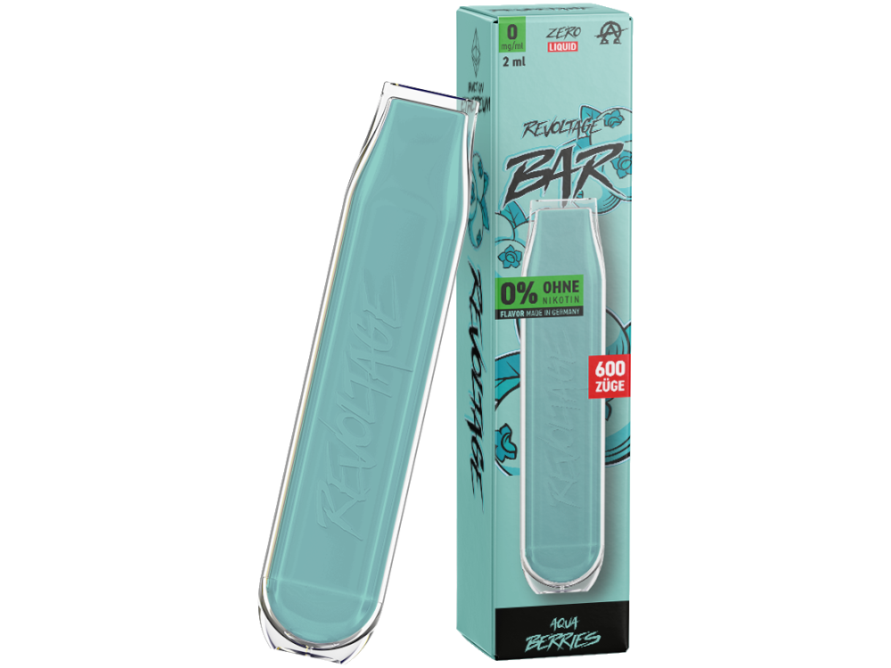 Revoltage Bar Einweg-E-Zigarette Prefilled Purple Peach 0 mg/ml