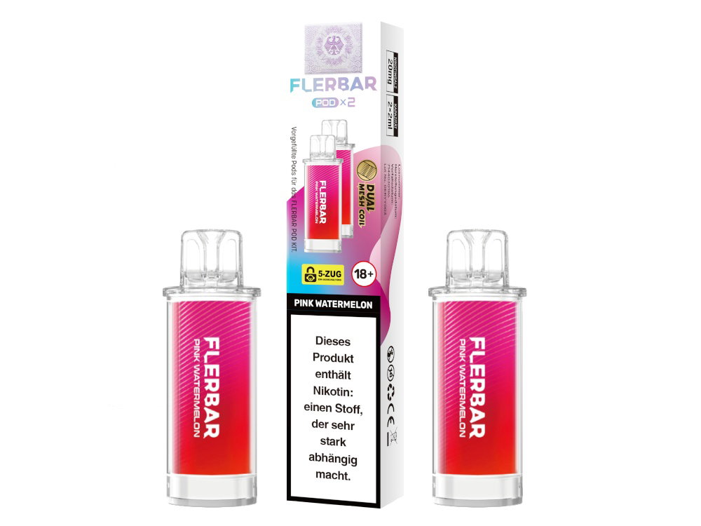 Flerbar POD Prefilled Pink Watermelon