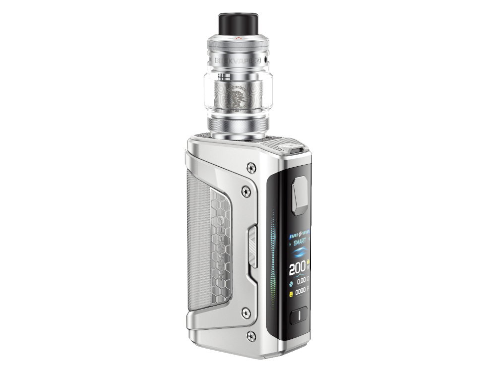 GEEKVAPE Aegis Legend 5 mit Z Subohm Tank 5 E-Zigaretten-Set Frost Silver