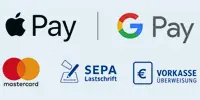 Apple und Google Pay Zahlung