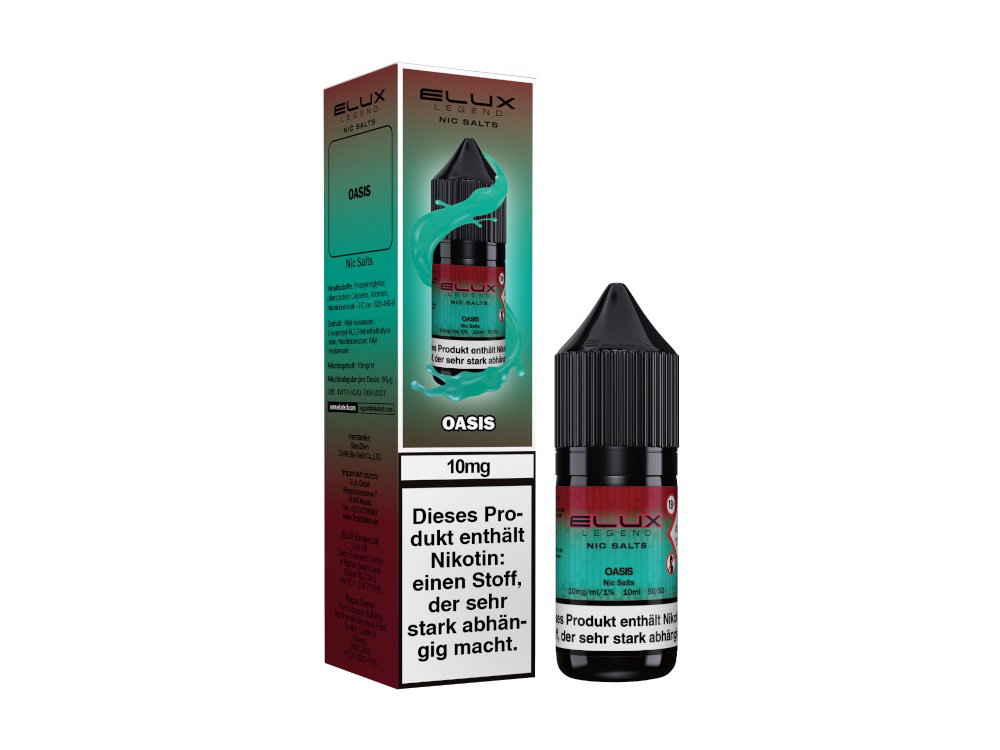 Elux Nikotinsalz-Liquid Oasis 10 mg/ml