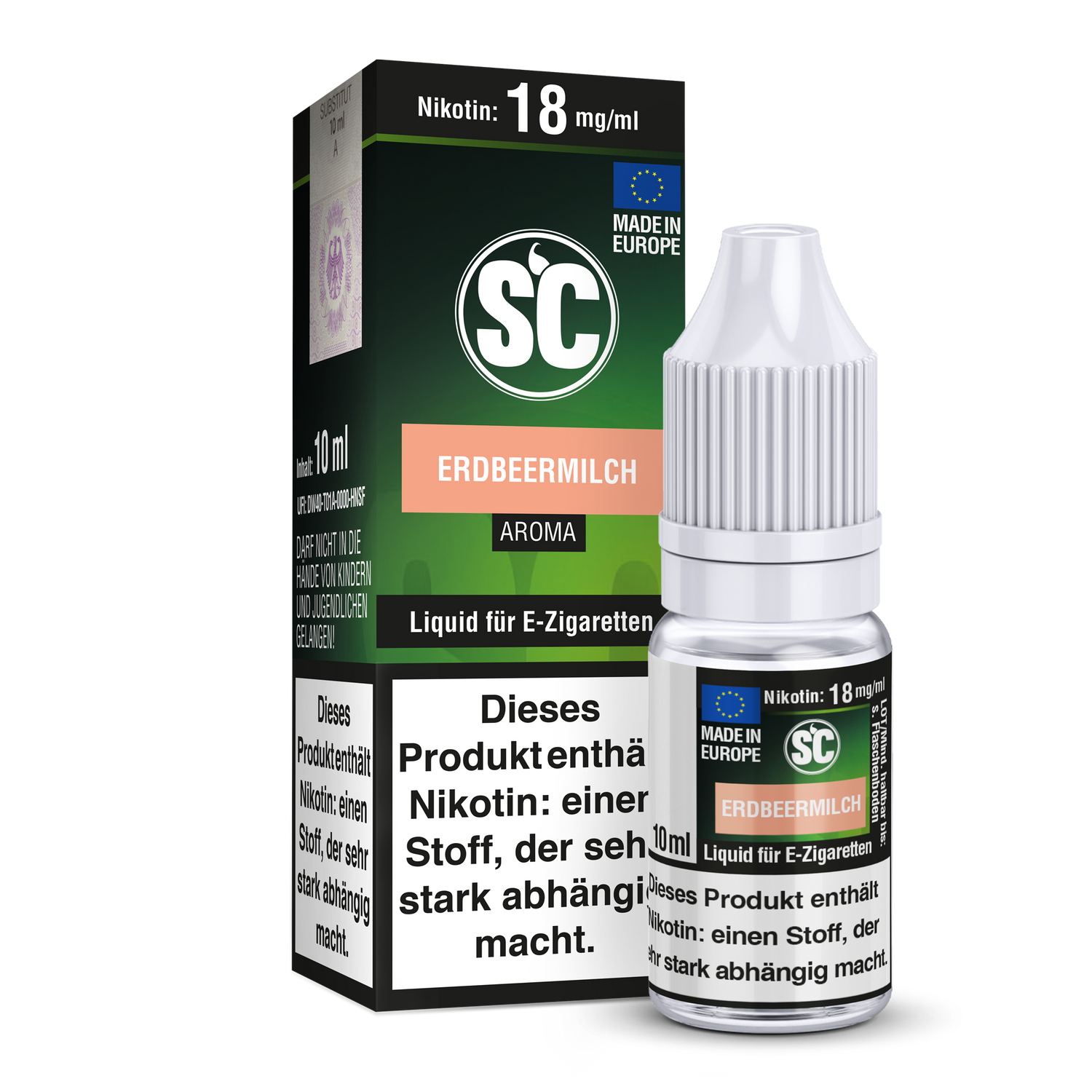 Erdbeermilch E-Liquid 3 mg/ml
