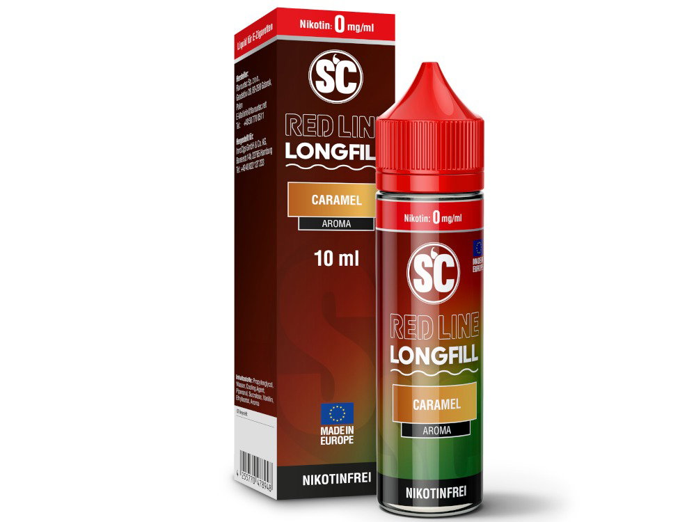 SC Red Line Longfill 10 ml Caramel