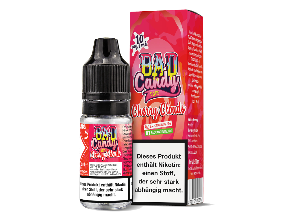 Bad Candy Liquids Cherry Cloud Nikotinsalz-Liquid