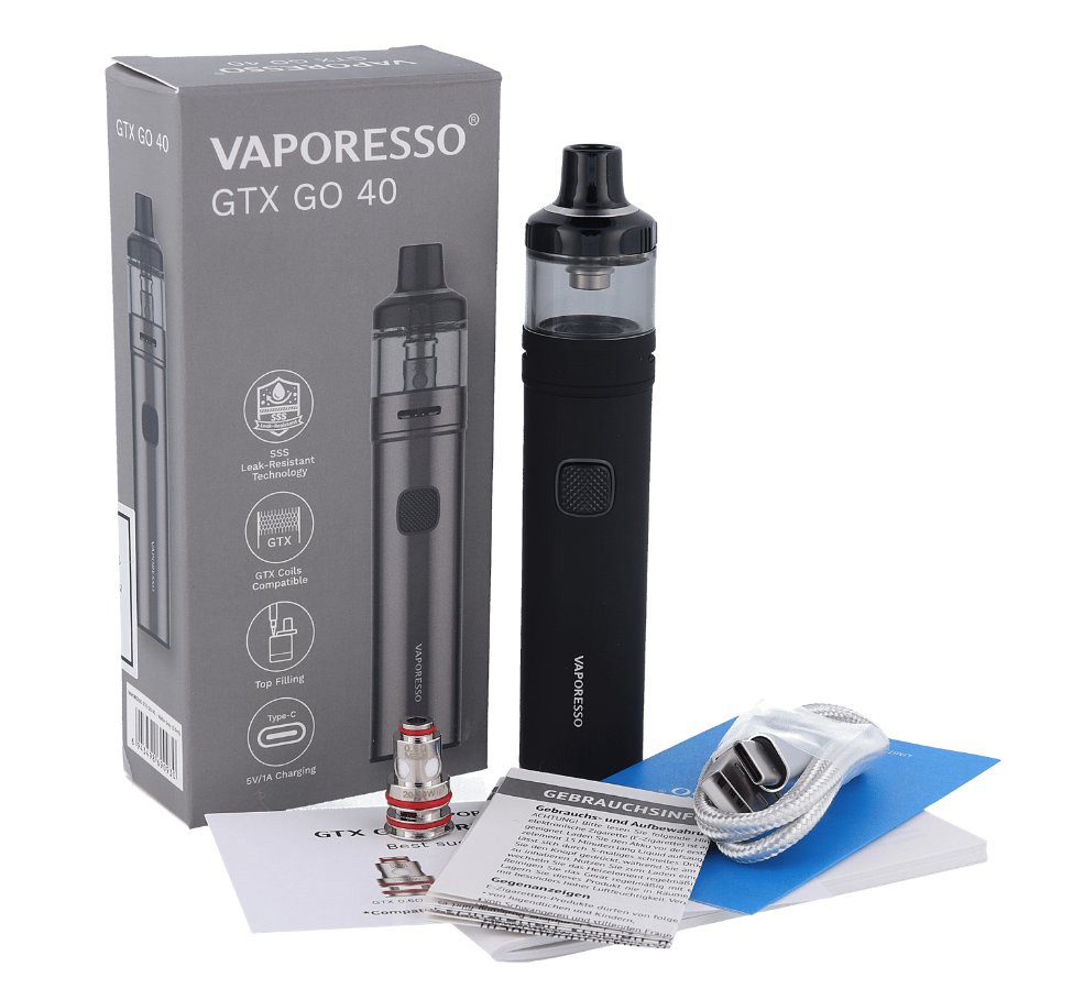Vaporesso GTX GO 40 E-Zigaretten-Set
