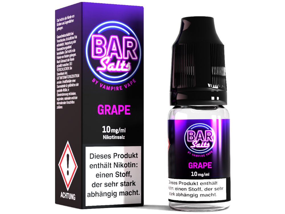 Vampire Vape Bar Salts Nikotinsalz-Liquid Grape 5 mg/ml